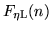 $F_{\rm\eta L}(n)$