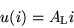 \begin{displaymath}
u(i)=A_{\rm L} i
\end{displaymath}