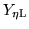 $Y_{\rm \eta L}$