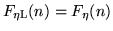 $F_{\rm \eta L}(n)=F_{\rm \eta}(n)$