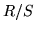 $R/S$