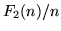 $F_2(n)/n$
