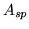 $A_{sp}$