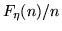 $F_{\eta }(n)/n$