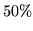 $50\%$