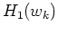 $H_1(w_k)$