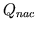 $ Q_{nac}$