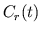 $ C_r(t)$
