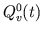 $ Q_v^0(t)$
