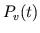 $ P_v(t)$