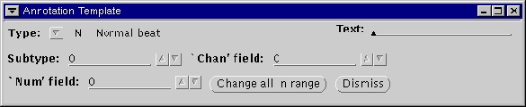\begin{figure}\centerline{\epsfig{file=annotation-template}}\index{Annotation Template window@{\sf Annotation Template} window}
\end{figure}